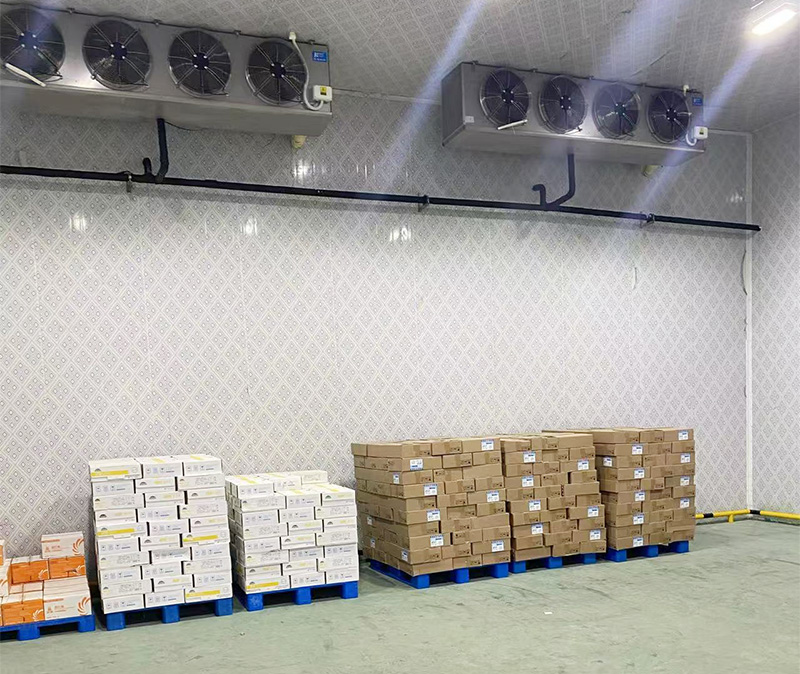 湖北亞米食品1000立方凍庫(kù)改造